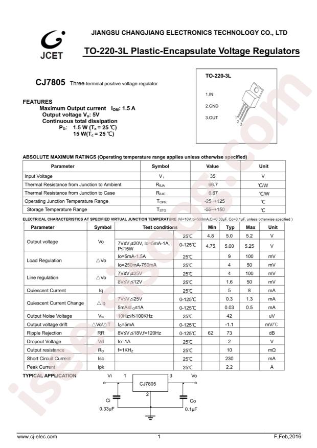 CJ7805