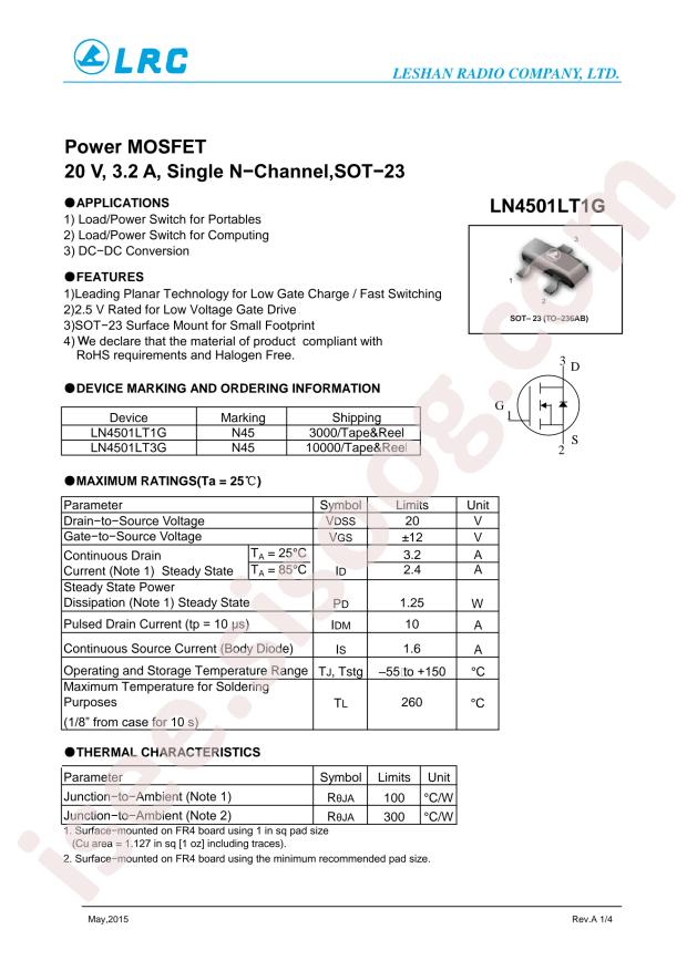 LN4501LT1G