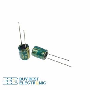220UF 50V-10*13-105C-GREEN