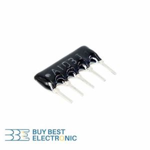 RESISTOR ARRAY 10KOHMS 5PIN