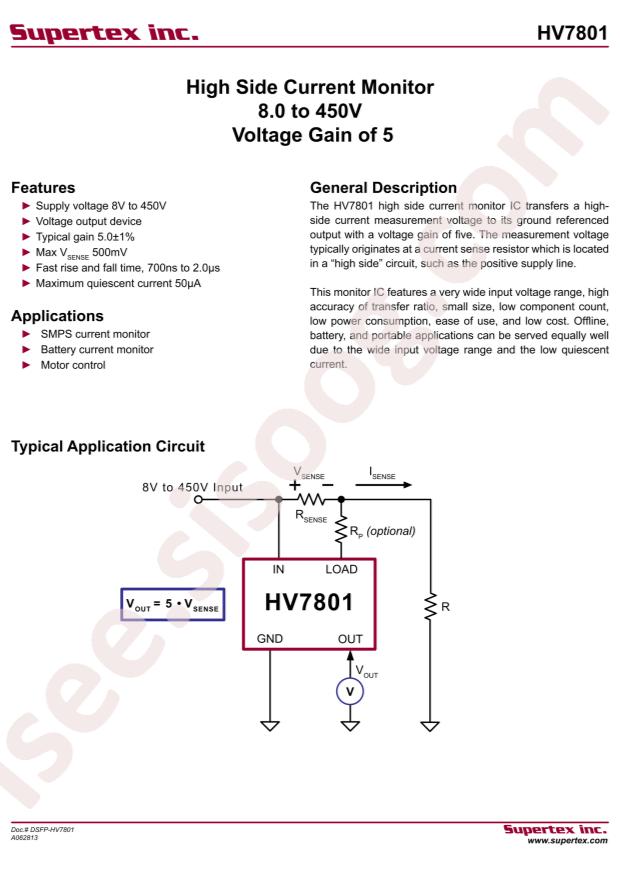 HV7801K1-G