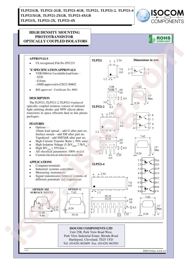 TLP521-2XGB