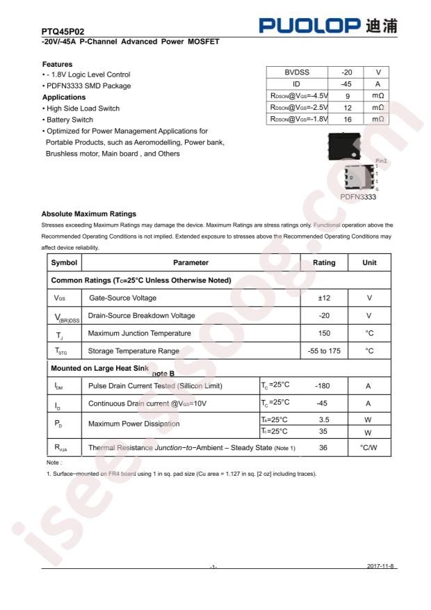 PTQ45P02