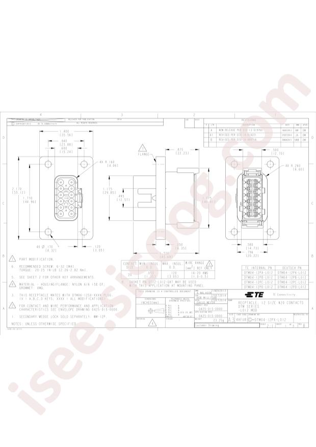 DTM04-12PA-L012