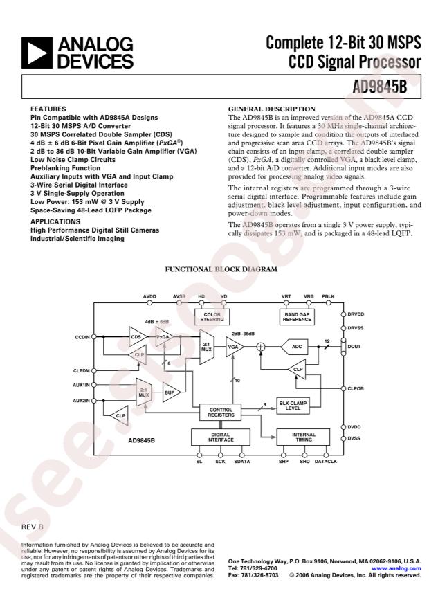 AD9845BJSTZRL