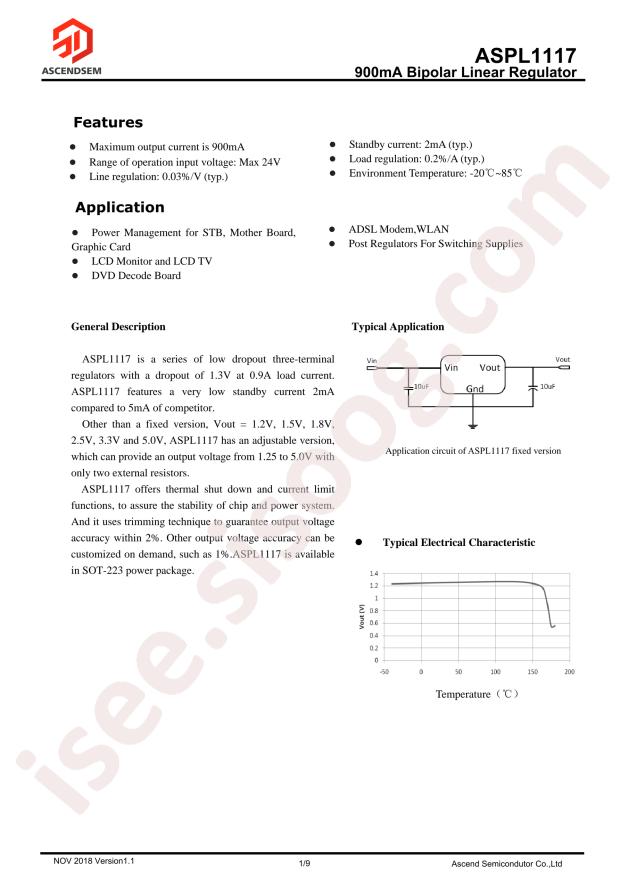 ASPL1117-3.3-DT-R