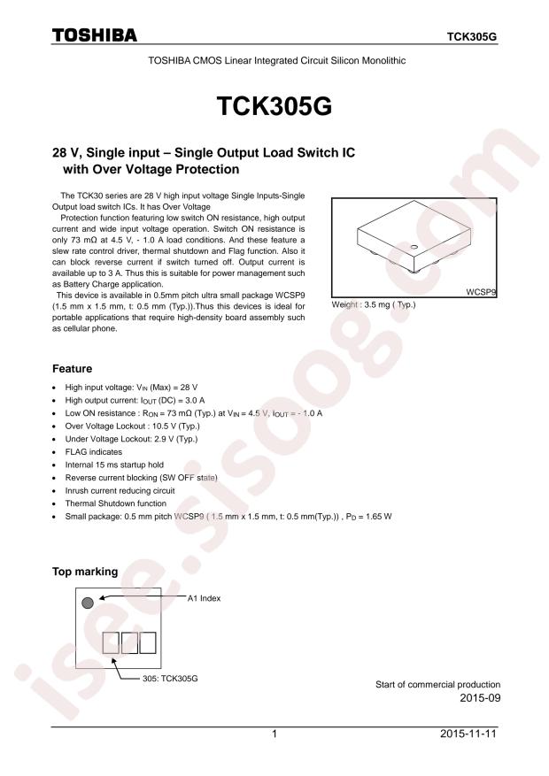 TCK305G,LF