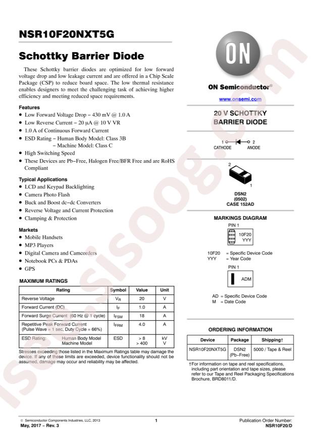 NSR10F20NXT5G