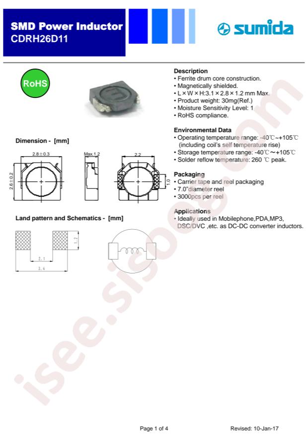 CDRH26D11NP-2R2PC