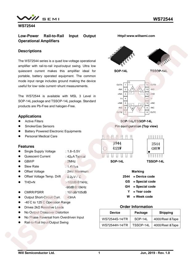 WS72544S-14/TR