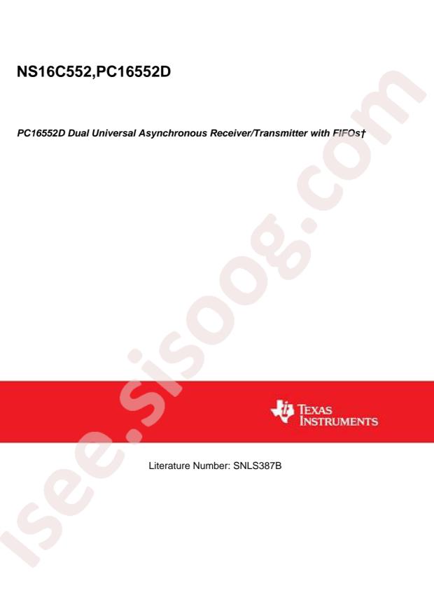 PC16552DV/NOPB