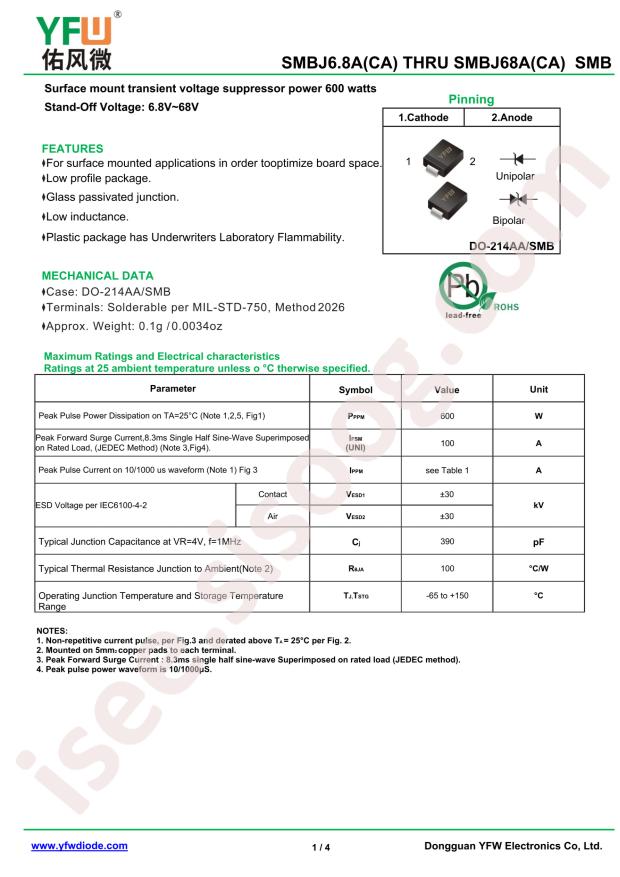 SMBJ6V8A