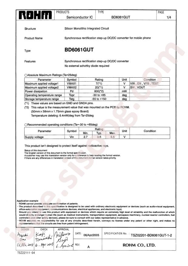 BD6061GUT-E2