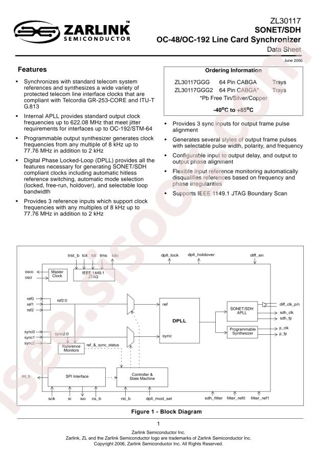 ZL30117GGG2