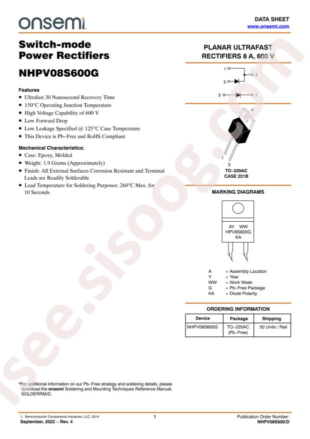 NHPV08S600G