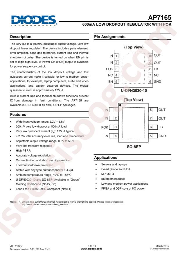 AP7165-SPG-13