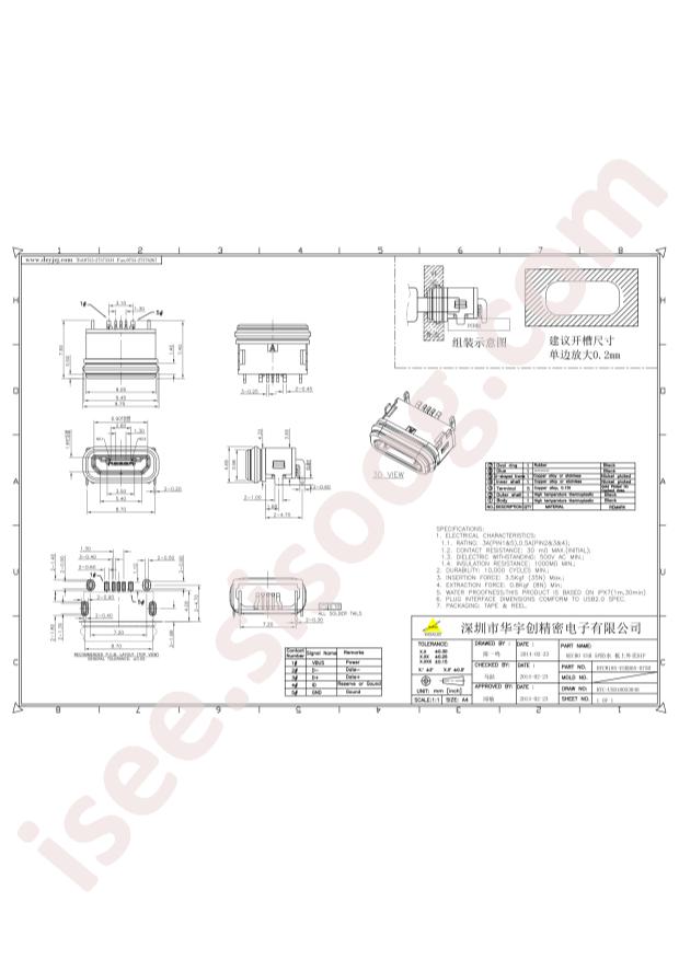 HYCW185-USBD05-075B