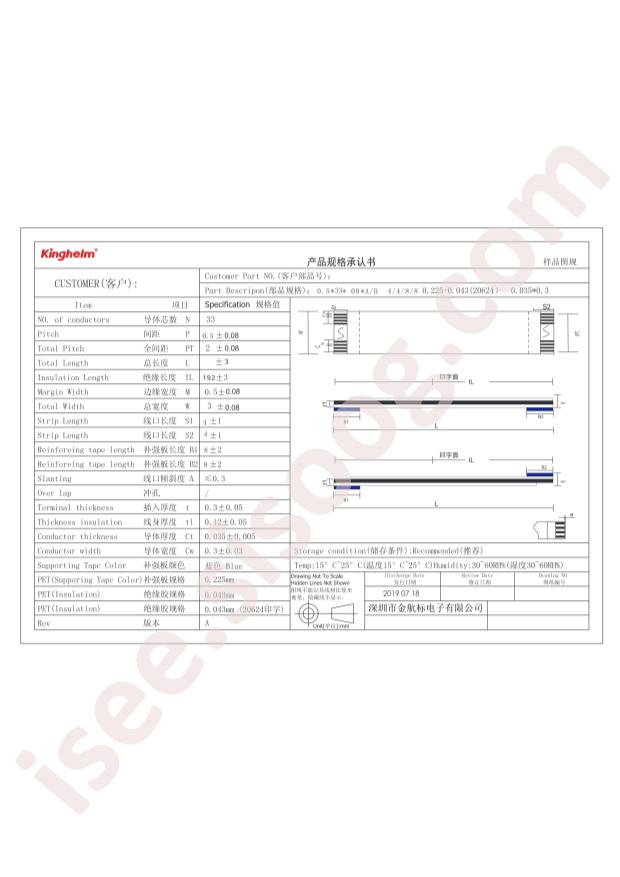 KH-FFC-A0.5-33P-100MM