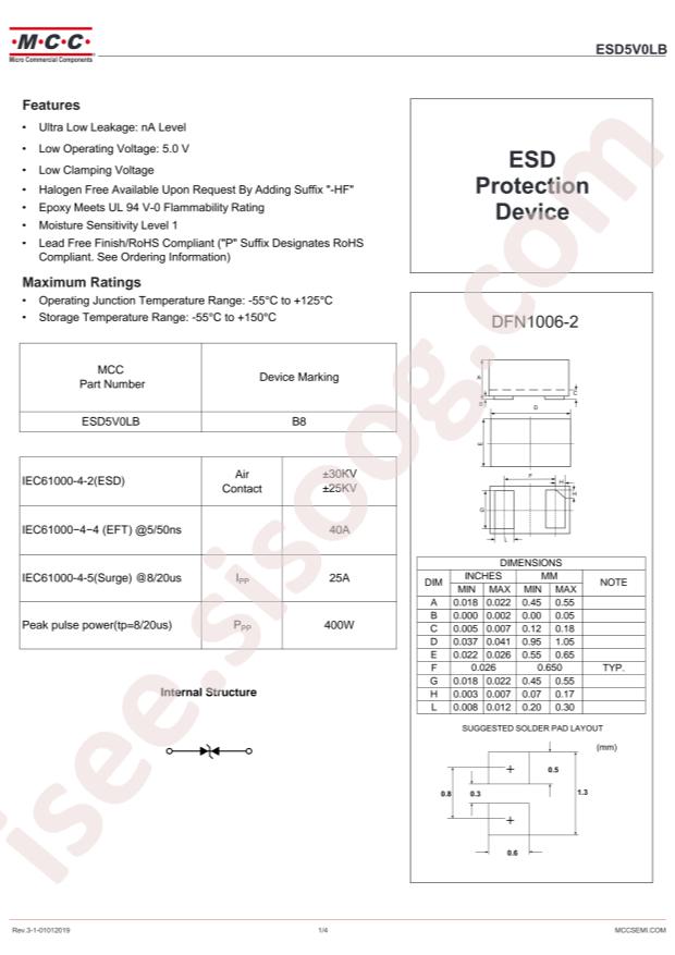 ESD5V0LB-TP