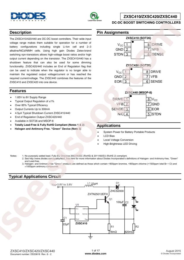 ZXSC410E6TA