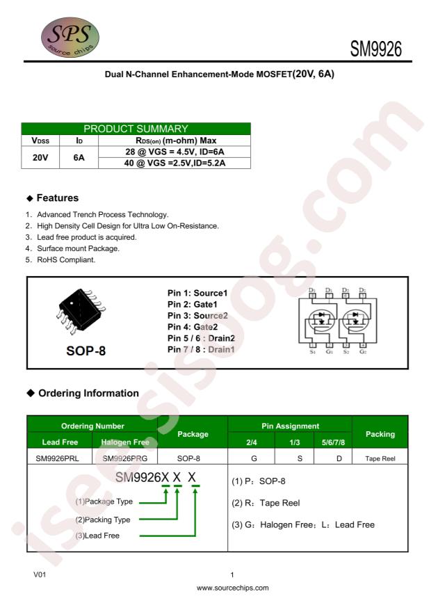 SM9926PRL