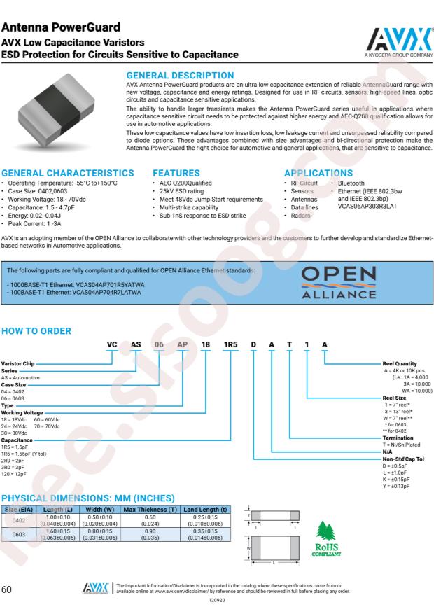 VCAS06AP243R3LAT1A