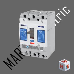 کلید اتوماتیک کامپکت 500 آمپر قابل تنظیم پارس فانال PF3N 630-500 Adj