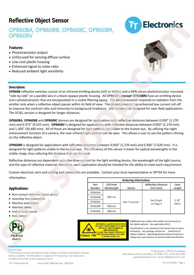 OPB608A