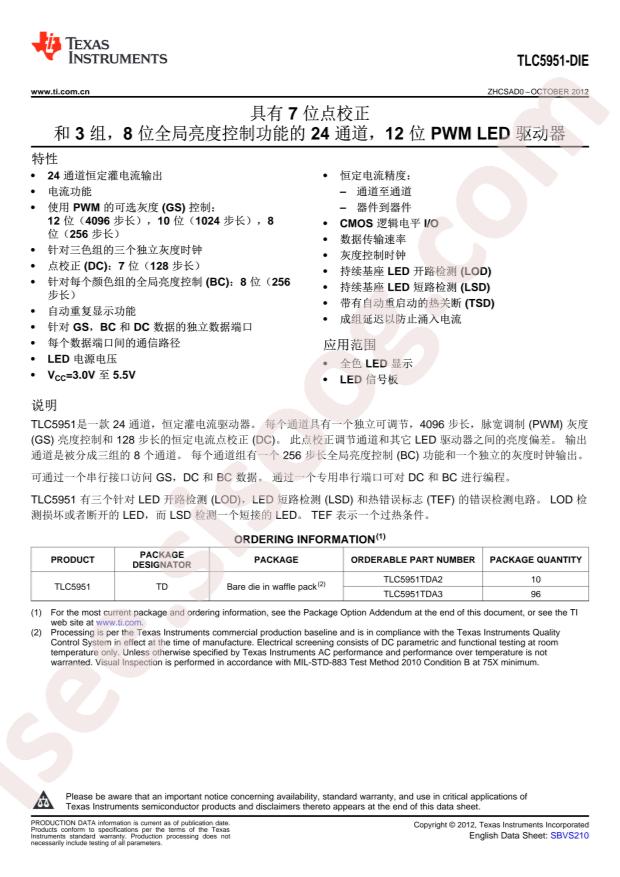 TLC5951TDA3