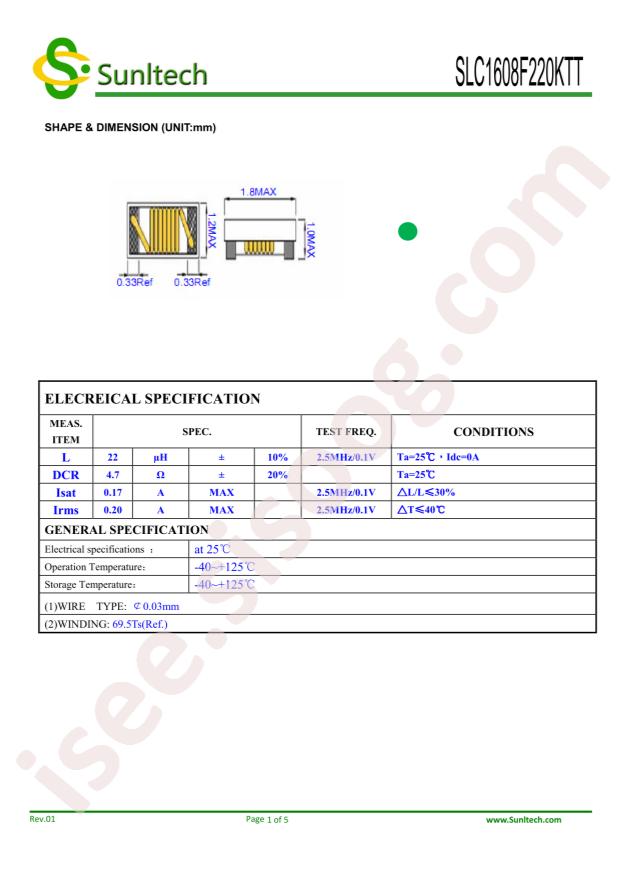 SLC1608F220KTT