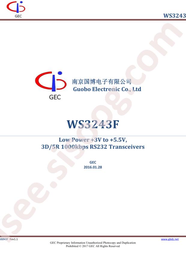 WS3243FCA