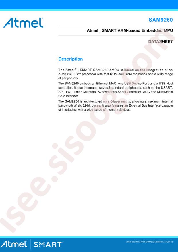 AT91SAM9260B-CU-999