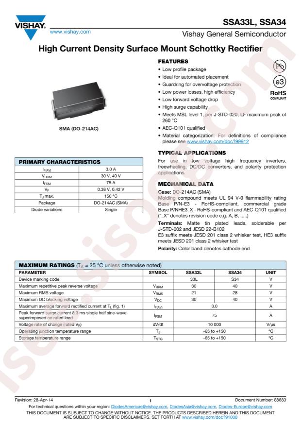 SSA34-E3/61T