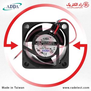 فن تابلویی برق 6*6 بلبرینگی 24 ولت DC آدا تایوان