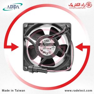 فن بلبرینگی 120*120 تابلویی 24 ولت DC آدا تایوان