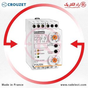 رله مانیتورینگ ولتاژ سه فاز سری F3US-F3USN کروزت Crouzet
