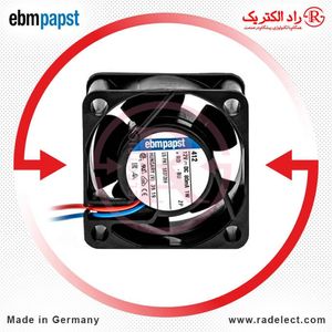 فن 40*40 تابلویی 12 ولت DC بوشی ای بی ام پاپست آلمان