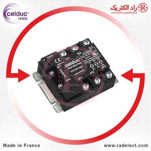 رله الکترونیکی SSR سه فاز 12 آمپر SGT961360 سلدوک Celduc