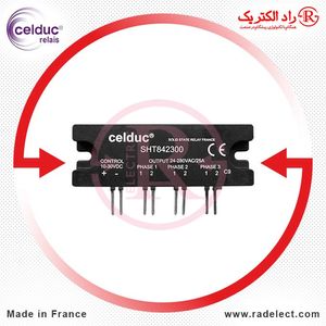 رله روبردی 25 آمپر سه فاز سلدوک Celduc SHT842300