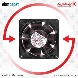 فن تابلویی 220VAC بلبرینگی 8*8 ای بی ام پاپست آلمان