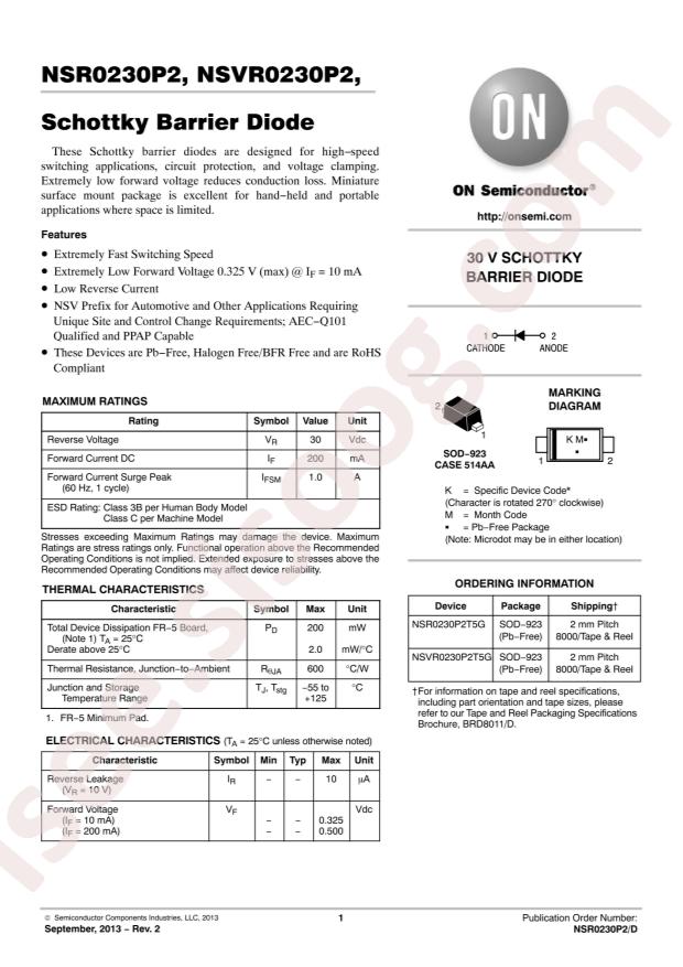 NSR0230P2T5G