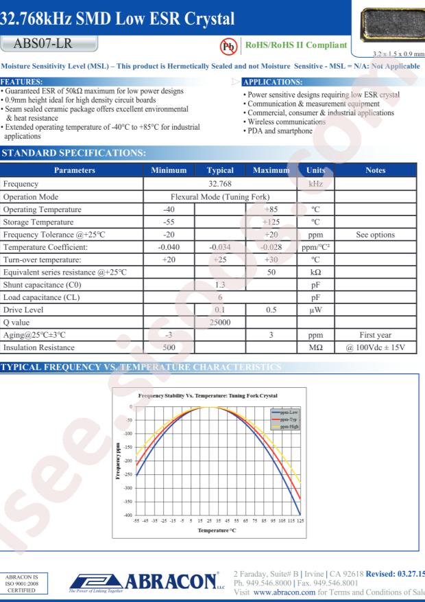 ABS07-LR-32.768KHZ-6-T