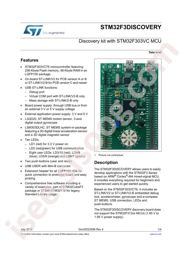 STM32F3DISCOVERY