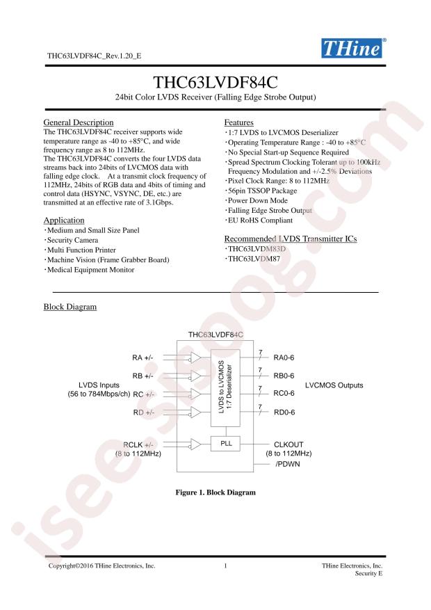 THC63LVDF84C-MSRA