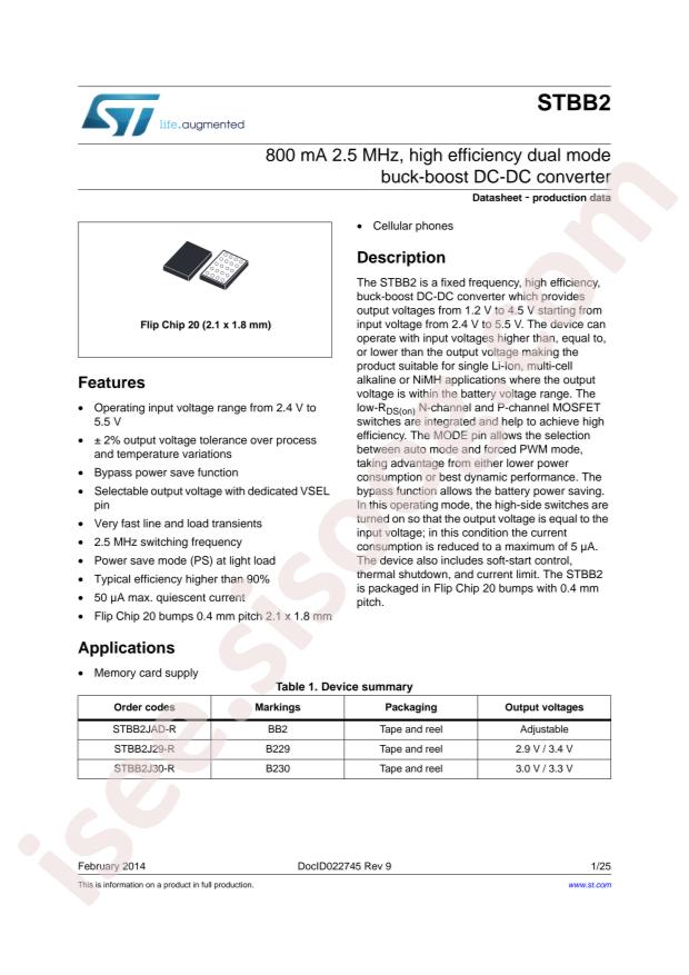 STBB2J30-R