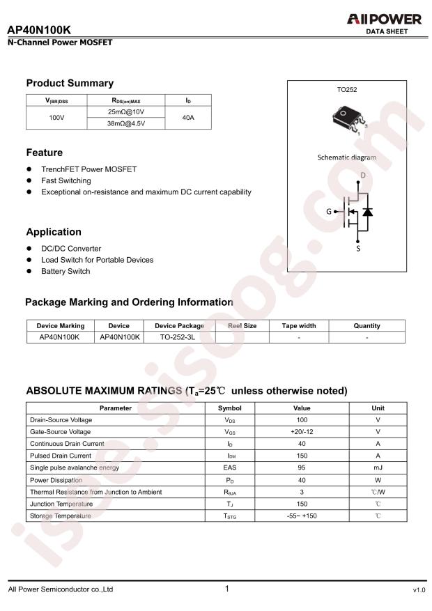 AP40N100K
