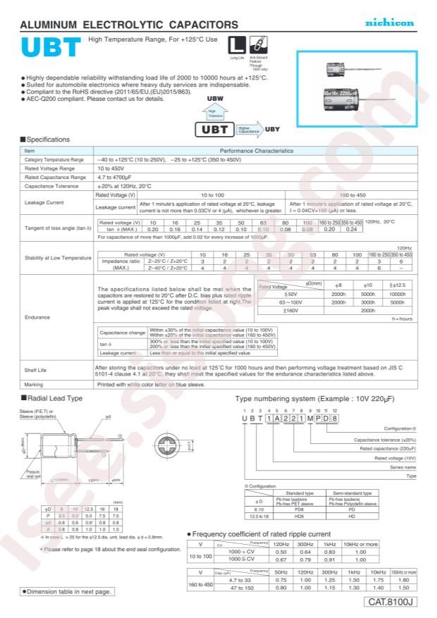 UBT1V101MPD8