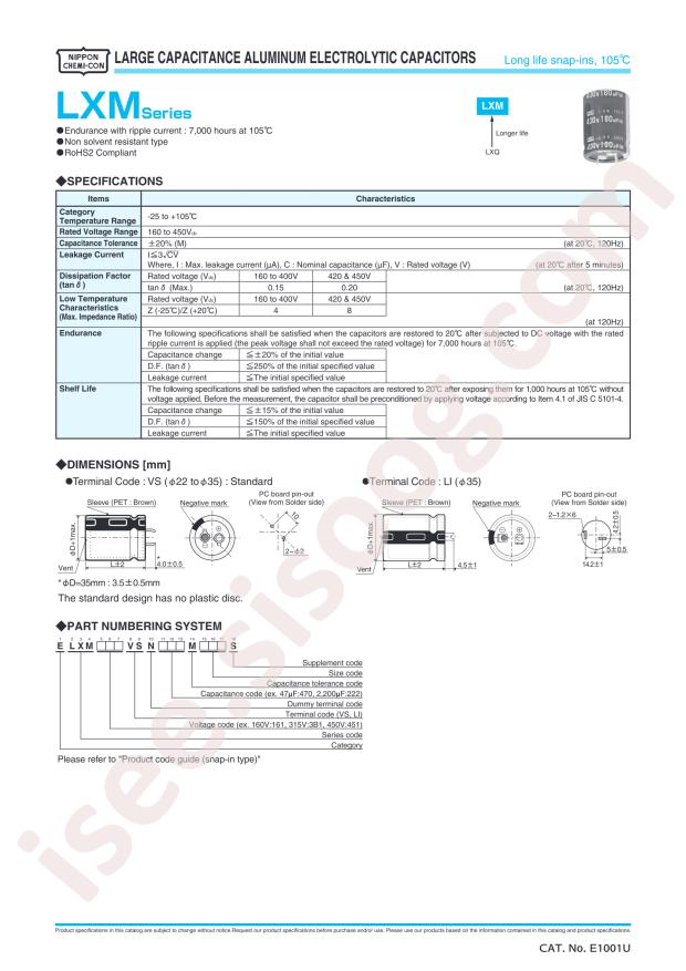 ELXM351VSN271MR35S