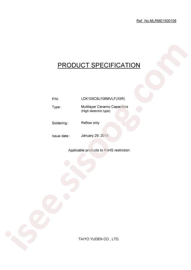 LDK105CBJ106MVLF