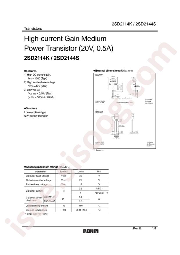 2SD2114KT146W